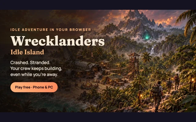 Wrecklanders: Idle Island cover art